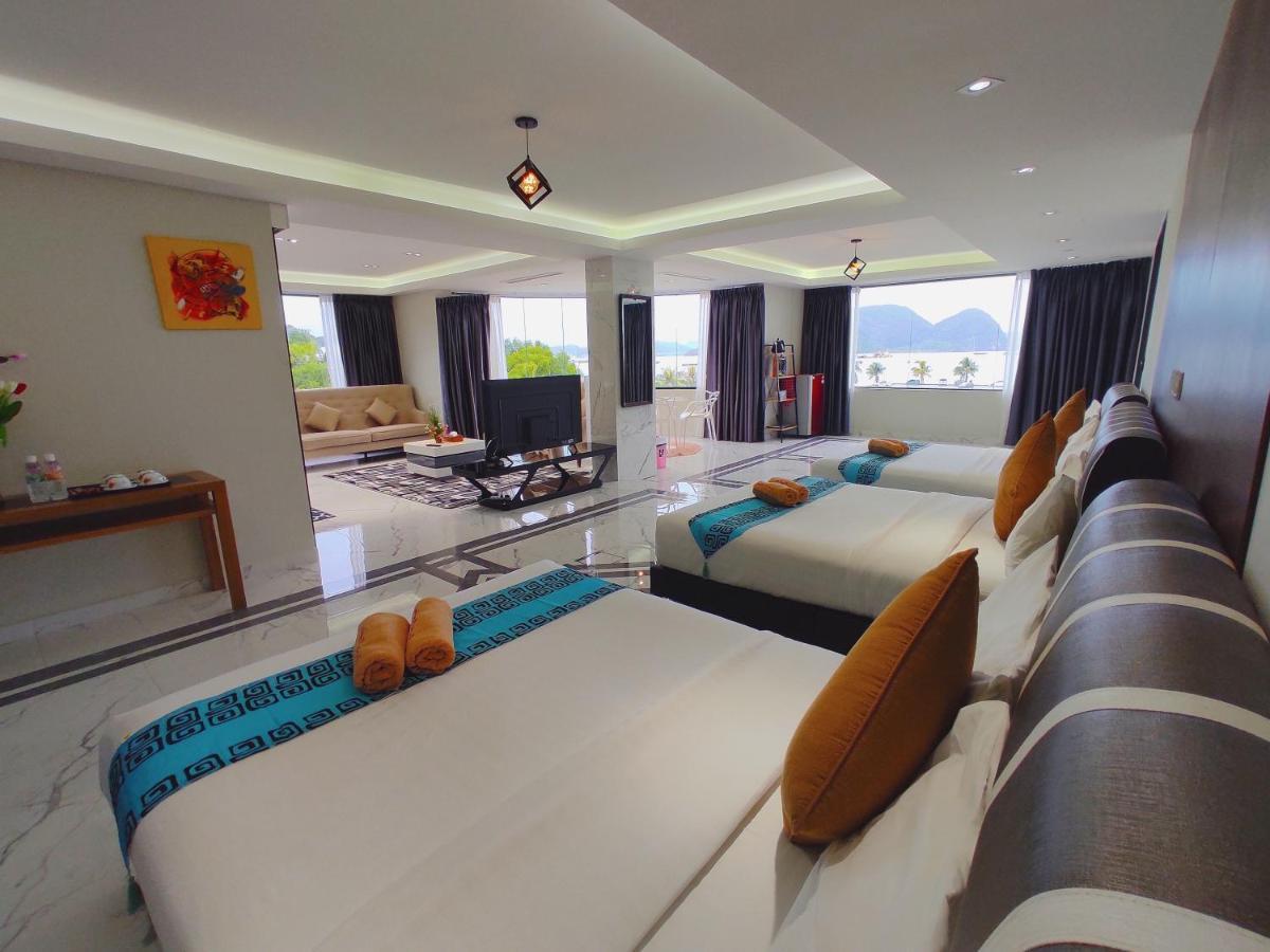 Shell Out Beach Club Suite Kuah Esterno foto